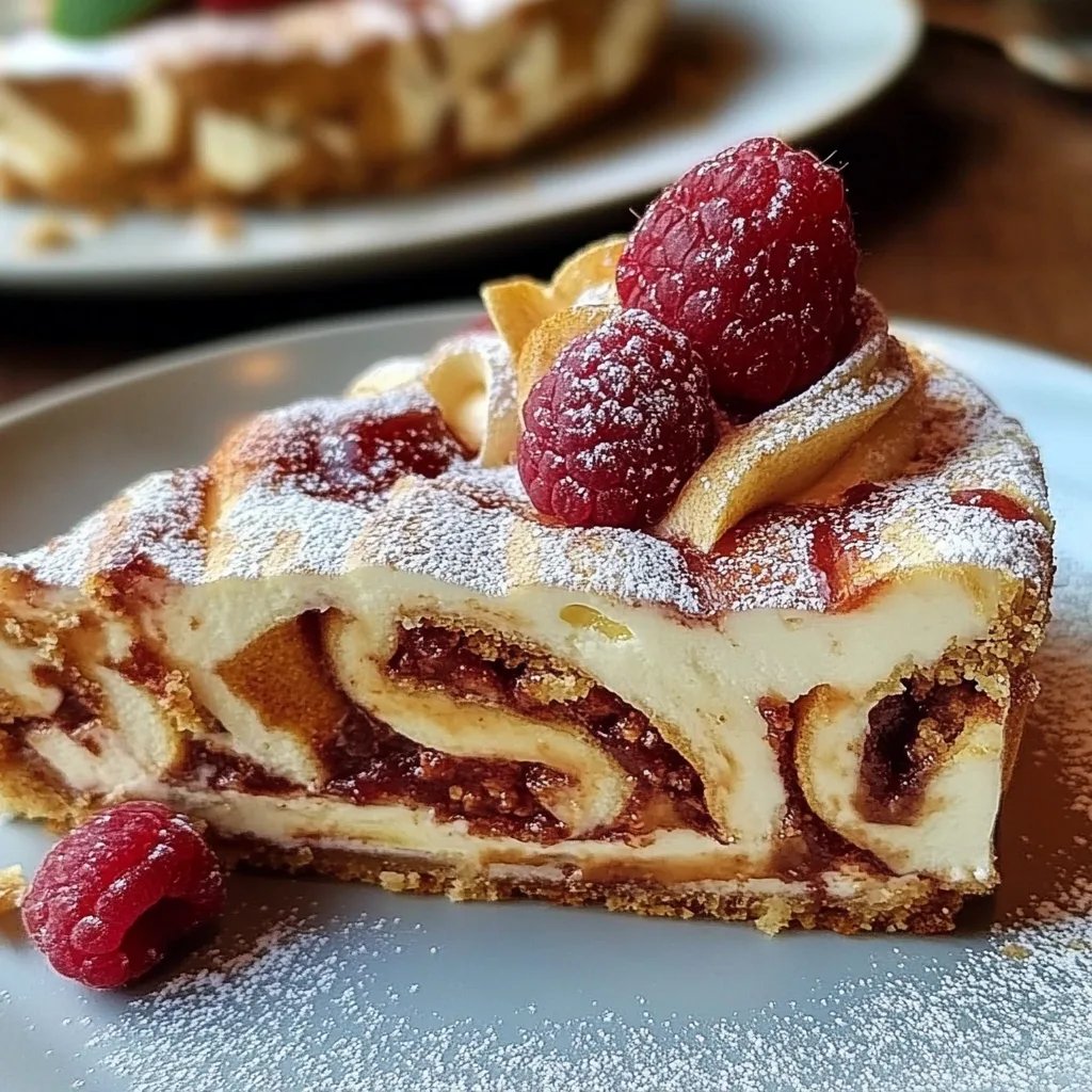 Zimtschnecken-Käsekuchen