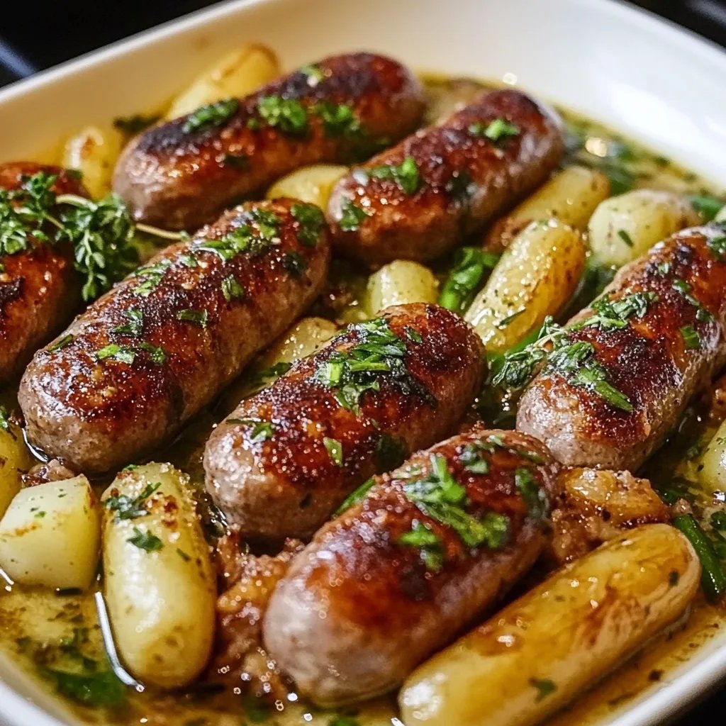 Wurst Bohne Kartoffel Auflauf