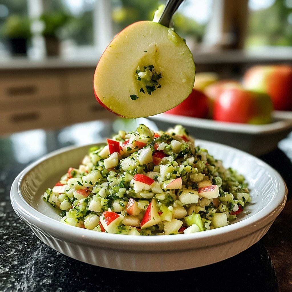 Brokkoli-Salat mit Apfel – Frisch und fruchtig