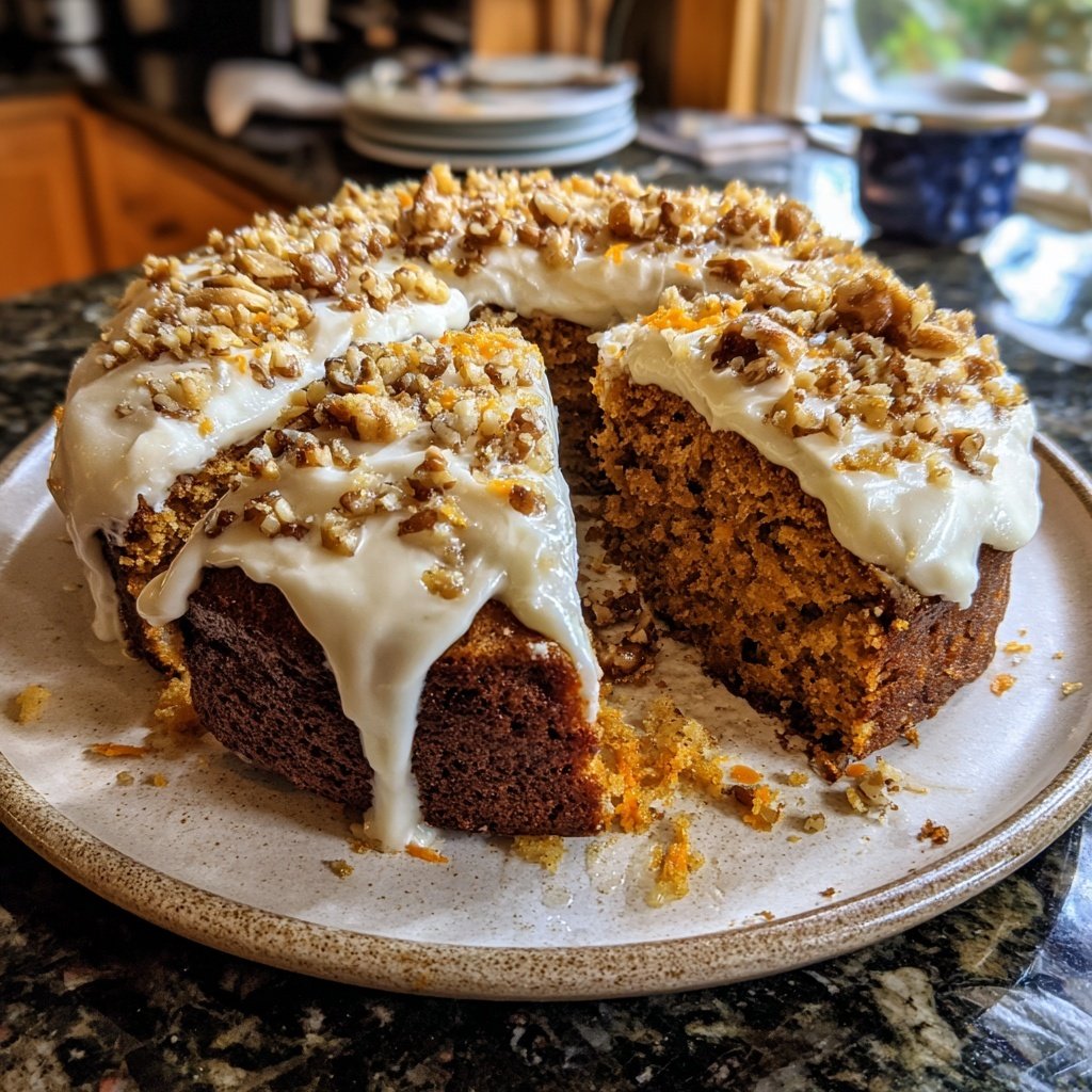Karottenkuchen Mit Mandel Mehl