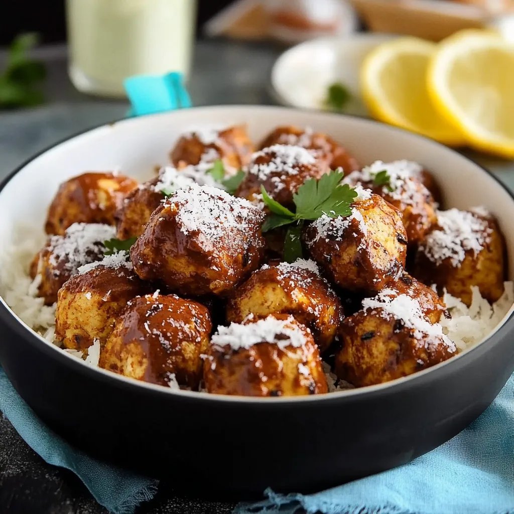 Kokos Makronen Trüffel