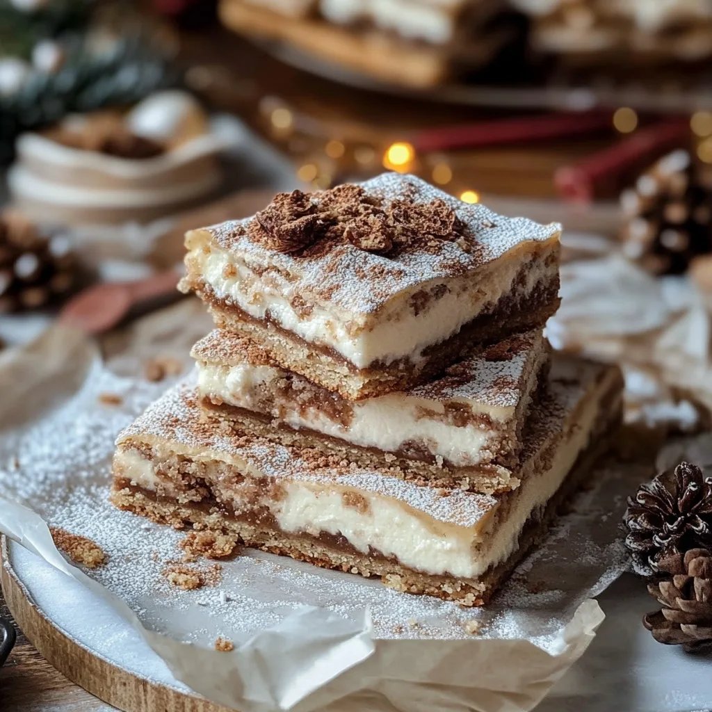 Weihnachtlicher Zauberkuchen mit Spekulatius