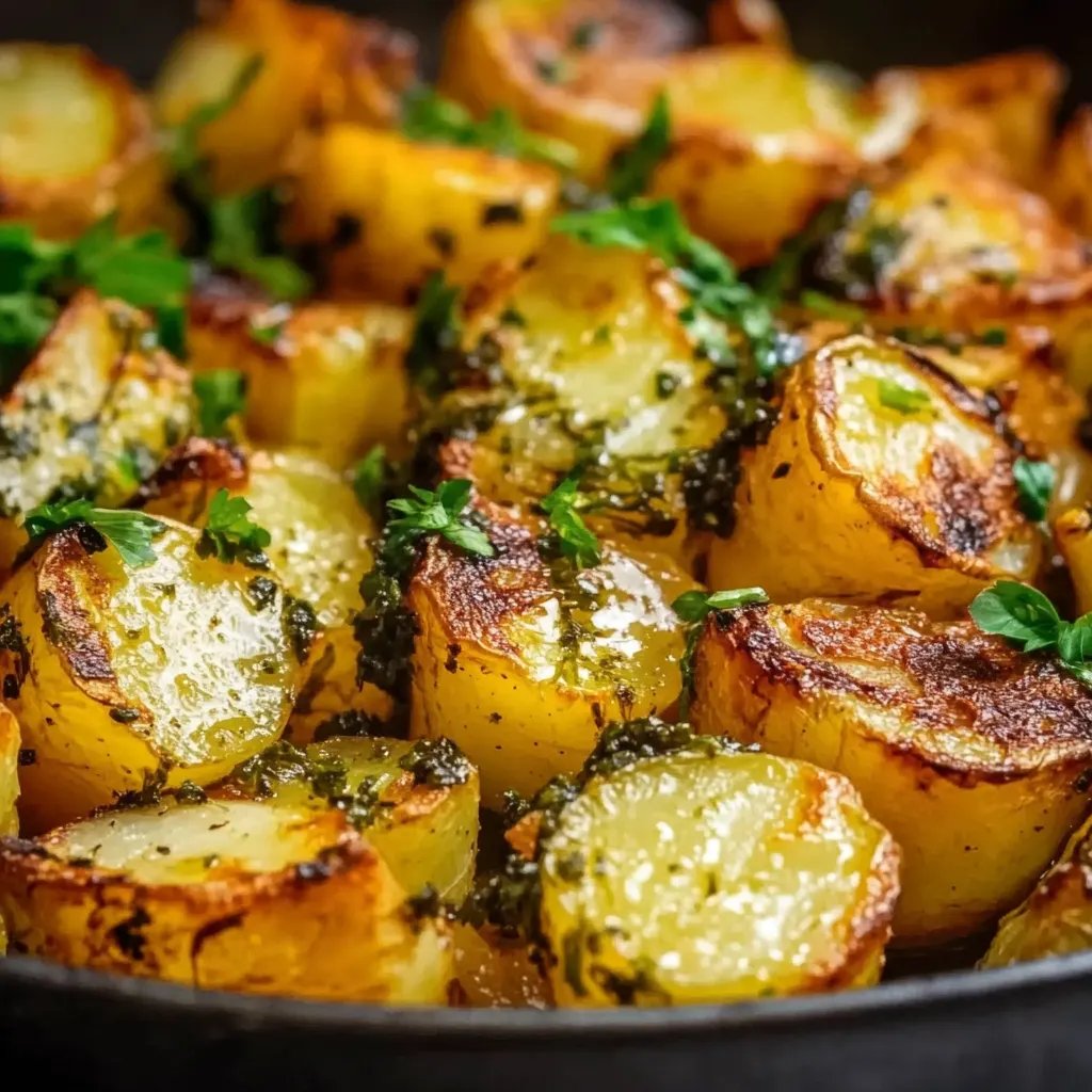 Einfacher Kartoffel-Rosenkohl-Auflauf