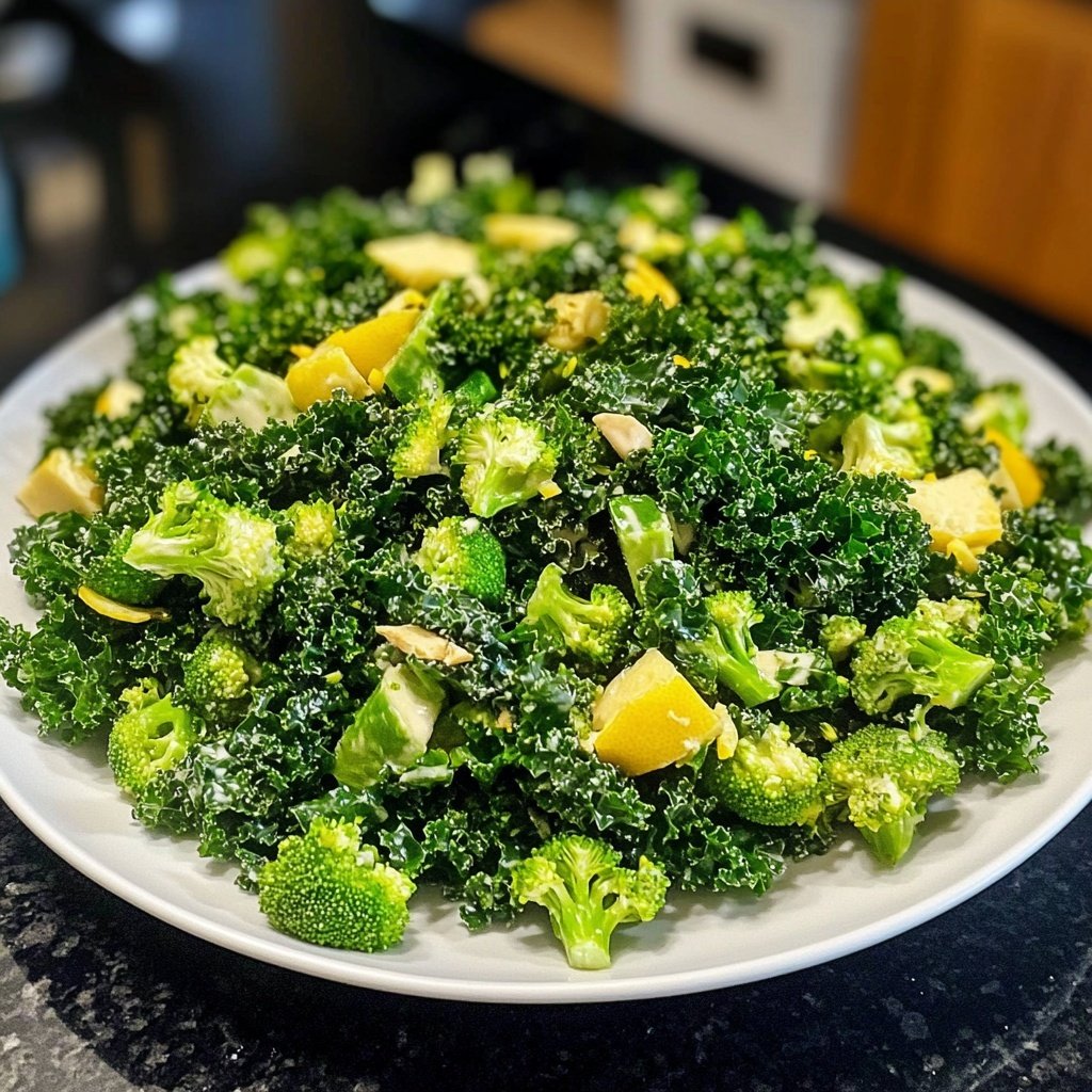 Brokkoli-Grünkohl-Salat