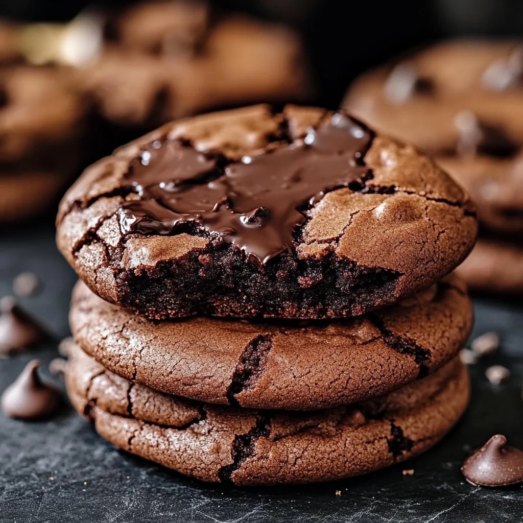 Doppelt Schokoladenkeks