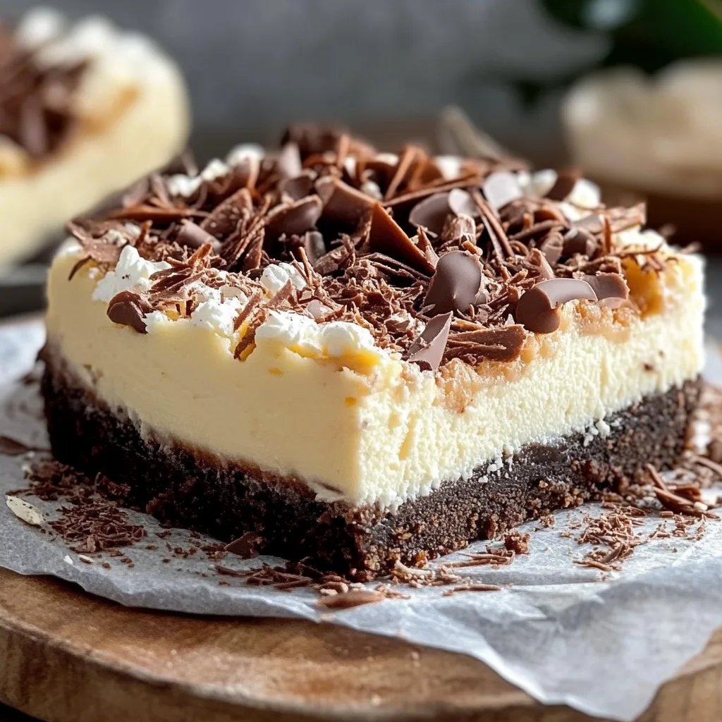 Bounty-Torte mit Kokosnuss