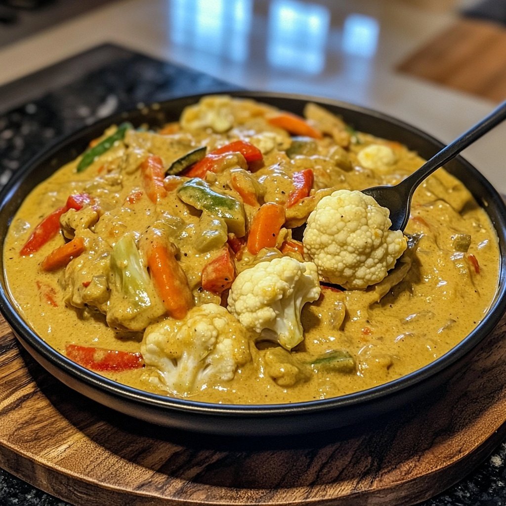 Gemüsecurry mit Blumenkohl
