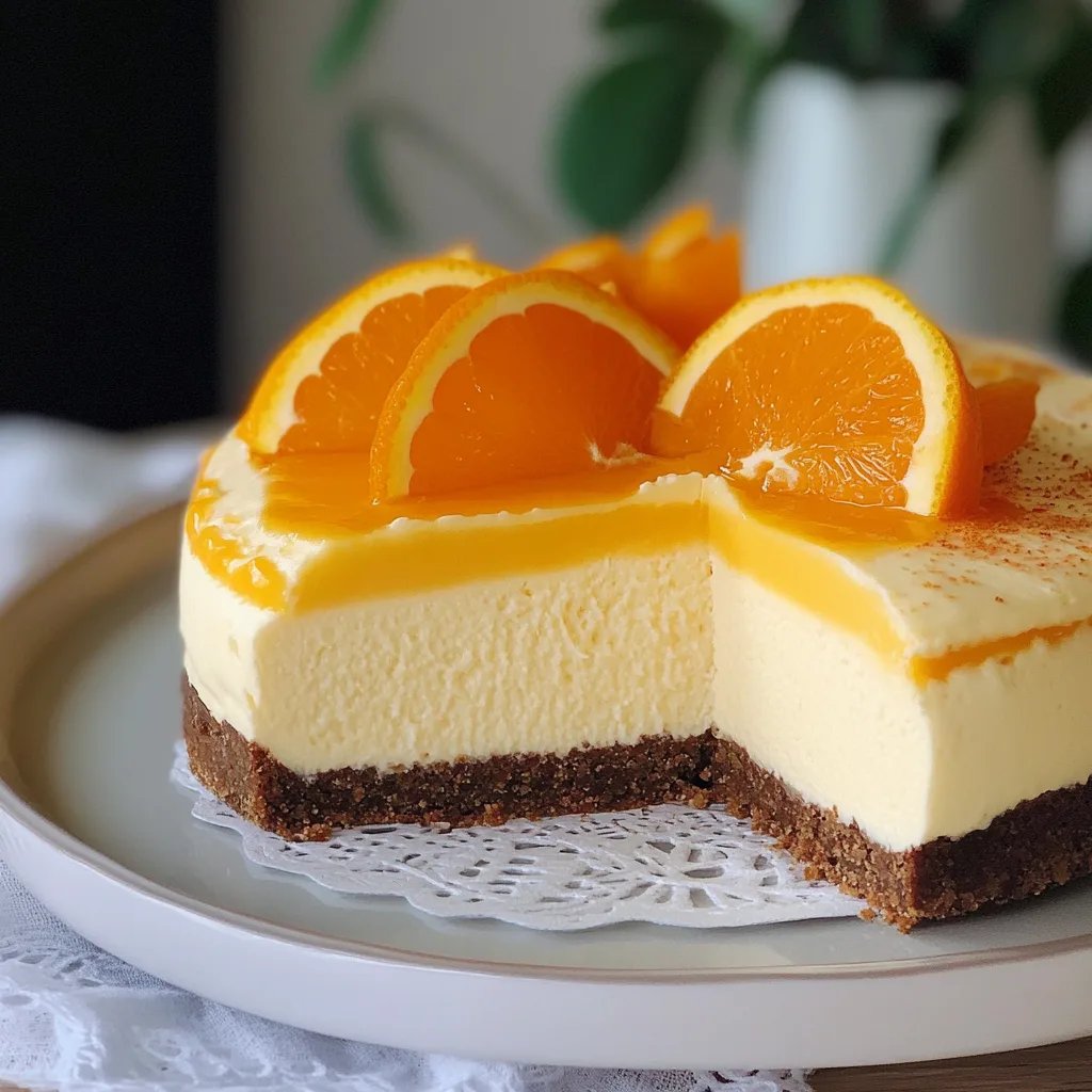 Fruchtige Mohntorte mit Orangencreme