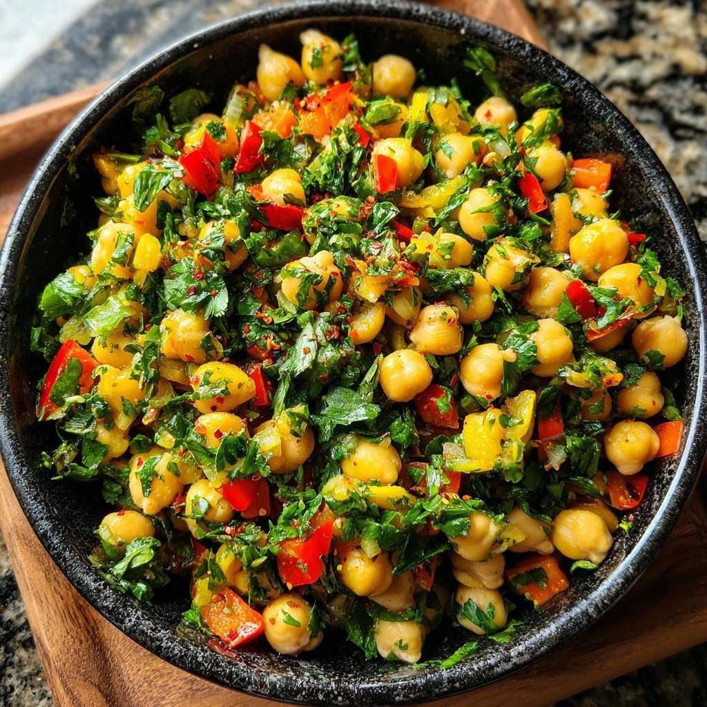 Kichererbsensalat Zum Grillen